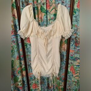 Dolls kill/Mable Ruched Mini Dress